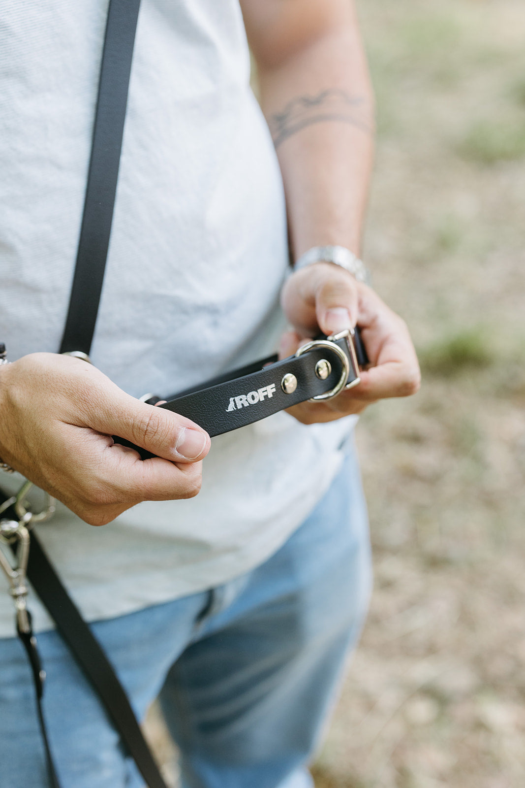 Collar Nero Urban | Roffpet